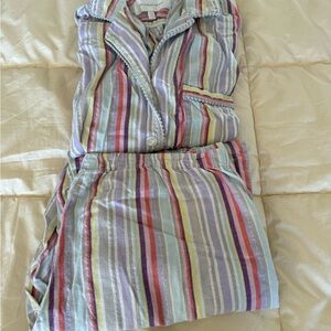 Victoria's Secret Multicolor Striped Loungewear medium short
